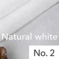 Halloween cape variant color normal white fabric swatch detail view for men and women - 130cm Shoulder to Hem / Milky White