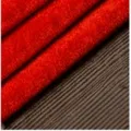 Red velvet fabric material fabric swatch variant display for cloak cape costume new - 1.3m / Red