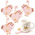 Sottobicchiere carino in silicone pony 2026 nuovo stile tappetino tazza multifunzione - 2
