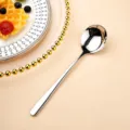 Hoogwaardige 316 roestvrijstalen soeplepel, lange handgreep dessertlepel, 19.8cm - 316 Elegante Stijl / L