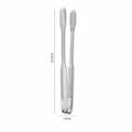 Roestvrijstalen voedseltang 23.5cm keuken barbecue biefstuk clip praktisch BBQ gereedschap - 316 Barbecuetang (Klein/Verdikt)