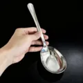 Roestvrijstalen grote soeplepel, 25.5cm opdienlepel voor thuiskeuken en restaurant. - Soeplepel / Zilver