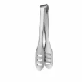 RVS voedseltang 28.5cm, 104g, duurzaam keukengereedschap voor barbecue, buffet en koken. - 12 Inch 3-Sleuf Tang