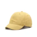 Yellow short-brim baseball cap, unisex casual soft-top sun hat, stylish duckbill cap. - Adjustable / Yellow