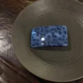 Fermaglio per capelli in acetato stella blu da donna, elegante accessorio molletta. - Blu Stella Quadrato