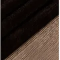 Dark coffee velvet fabric material swatch, soft texture for cloak and costume making. - Coffee