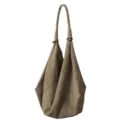 Vintage canvas slouchy hobo shoulder bag large capacity casual tote purse for women 2025 - Grey Green