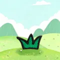 DIY embroidered crown patch badge for clothing, bags and hats decoration. Detailed close-up. - Little Grass