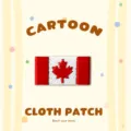 Καнадική σημαία κεντημένο patch μπαλώματα σήμα DIY ρούχα αξεσουάρ τακτικό έμβλημα εφαρμογή - Σημαία του Καναδά