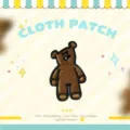 Cute brown bear embroidery cloth patch DIY iron-on badge for clothes repairing appliques - Shrugging Bear