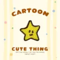 Cute star embroidery patch DIY clothing accessory fabric badge for cute kids clothes and hats. - Smiling Star