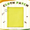 Pochette zippée en toile jaune trousse de maquillage portable porte-monnaie rangement - 18,5*15 / Jaune