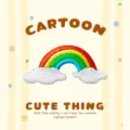 Cute embroidered rainbow cloud patch DIY clothing badge accessory for hats bags garments. - Rainbow Cloud