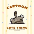 Joli patch brodé animal cartoon, écusson thermocollant DIY mignon pour décoration vêtements. - Pause en ce moment / 22*30mm