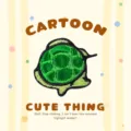 Joli patch brodé tortue de dessin animé écusson DIY pour vêtements thermocollant déco. - Où suis-je? - Tortue / 22*25mm