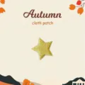 Gold star embroidered cloth patch, cute DIY decorative badge for jacket jeans canvas bag. - Light Yellow Star 15mm