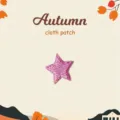 Pink star embroidered patch, cute pink star cloth patch for DIY jackets and backpacks. - Pink Star