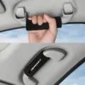 Car roof grab handle cover velvet interior ceiling handle protector with sport logo - SPORT Black One / 10.5*4.5cm / Black