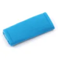 Soft plush blue car grab handle cover, interior door armrest protector for vehicle. - 10.5*4.5cm / Blue
