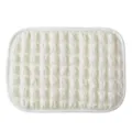 Weißes Auto Armlehnenkissen Puff Matte weich bequem universelles Zubehör für Autos - 31x20x1cm / Beige