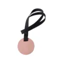 Multifunctionele autostoelhaak met roze PU leer en zwarte band voor voertuigopslag. - 52cm / Roze