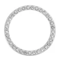 bling crystal car engine start button ring rhinestone ignition switch cover interior decor item - White Rhinestone Ring / White