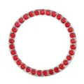 Red rhinestone car engine start button decorative ring, crystal ignition switch cover trim. - Red Rhinestone Ring / Red