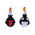 Handmade crochet emotional support bomb doll cute knitted plush desk decoration toys - Bomb