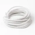 White fuzzy wire 9mm chenille stems for DIY crafts handmade creative art supplies flexible pipe cleaners - White Gray