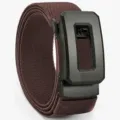Brown tactical elastic stretch belt casual braided canvas belt for outdoor daily wear variant - 120cm / Coffee