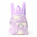 Mini lila gesteppter Einhorn Rucksack, süßer Cartoon Stil Alltags Freizeit Schultasche. - Lila Einhorn