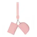 Rosa Multi-Taschen-Armbandtasche Set mit abnehmbarem Münzfach für den täglichen Gebrauch. - Rosa/Rosa