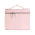 Rosa leder kosmetiktasche grosse kapazitat reise make-up organizer tragbare tasche - Rosa