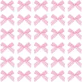Sweet pink gingham bow hair clip, cute plaid ribbon hair accessory for women and use. - Fresh Plaid / 4cm / Pink Plaid