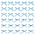 Set di mollette per capelli con fiocco azzurro, accessori carini per donne e ragazze quotidiani. - Fiocco Obliquo / 4cm / Blu