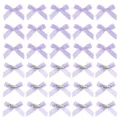 Graziosa molletta per capelli con fiocco viola, fermaglio carino per donne, 1pz - Fiocco Obliquo / 4cm / Viola