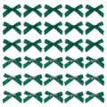 Fermagli per capelli con fiocco in nastro verde scuro, accessori per capelli in stile dolce. - Fiocco Obliquo / 4cm / Verde Scuro