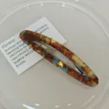 Korean vintage tortoiseshell hair clip for women, chic resin BB hairpin fashion accessory. - 9cm / Blue Coffee