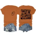 Taglia S / Top / Arancio Bruciato (Stampa Nera)