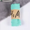Primavera estate tinta unita lino sciarpa verde menta leggero traspirante moda scialle - Verde Fagiolo