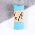 Primavera estate tinta unita cotone lino sciarpa leggera traspirante protezione solare donna scialle - Blu Cielo