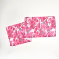 Asciugamano sportivo yoga microfibra mimetico rosa ad asciugatura rapida spiaggia. - 30*100cm / Rosso Rosa Borsa Opaca