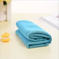 Serviette de refroidissement d'été pour le sport fitness absorption de sueur séchage rapide. - 90*30 CM / Bleu ciel