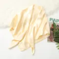 Effen kleur 90cm satijnen vierkante sjaal variant voor vrouwen, elegante mode en reisaccessoire. - Kleur kiezen via afbeelding 22 beige