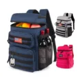 Tactical insulated cooler backpack with Molle webbing and large capacity for outdoor travel. - 30*48*16CM / Dark Blue