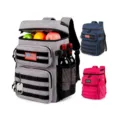 Tactical cooler backpack, insulated leakproof soft lunch backpack for outdoor travel, camping, and hiking. - 30*48*16CM / Gray