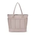 Large capacity tote bag casual shoulder bag lightweight travel yoga bag multi-pocket design - Camel