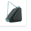 Portable triangular roller skate bag single shoulder speed skating backpack for sports storage - Gray