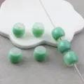 Acryl Farbverlauf Perlen zweifarbig Imitation Jade Armband DIY Schmuckherstellung Zubehör - Grün