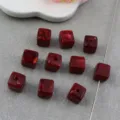 Acryl vierkante kralen afstandshouder losse kralen voor DIY sieraden ketting details. - 8mm Kleur 2